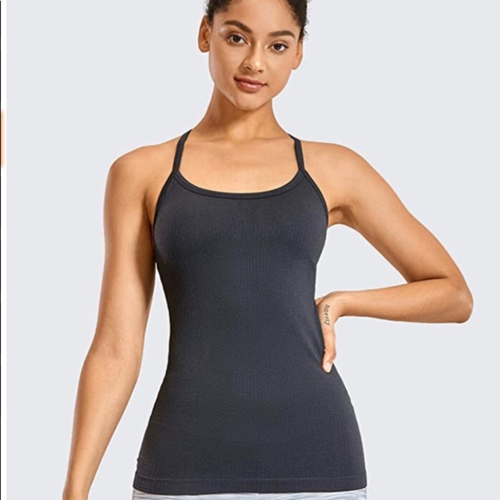 💛NWOT💛CRZ SEAMLESS WORKOUT TANK TOO💛
